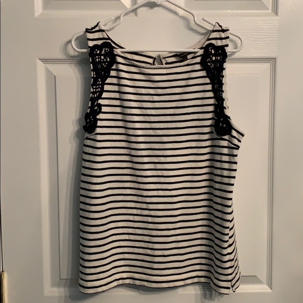 Striped Banana Republic top